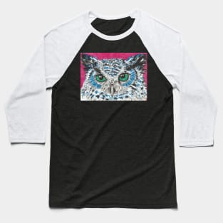 Blue owl Baseball T-Shirt